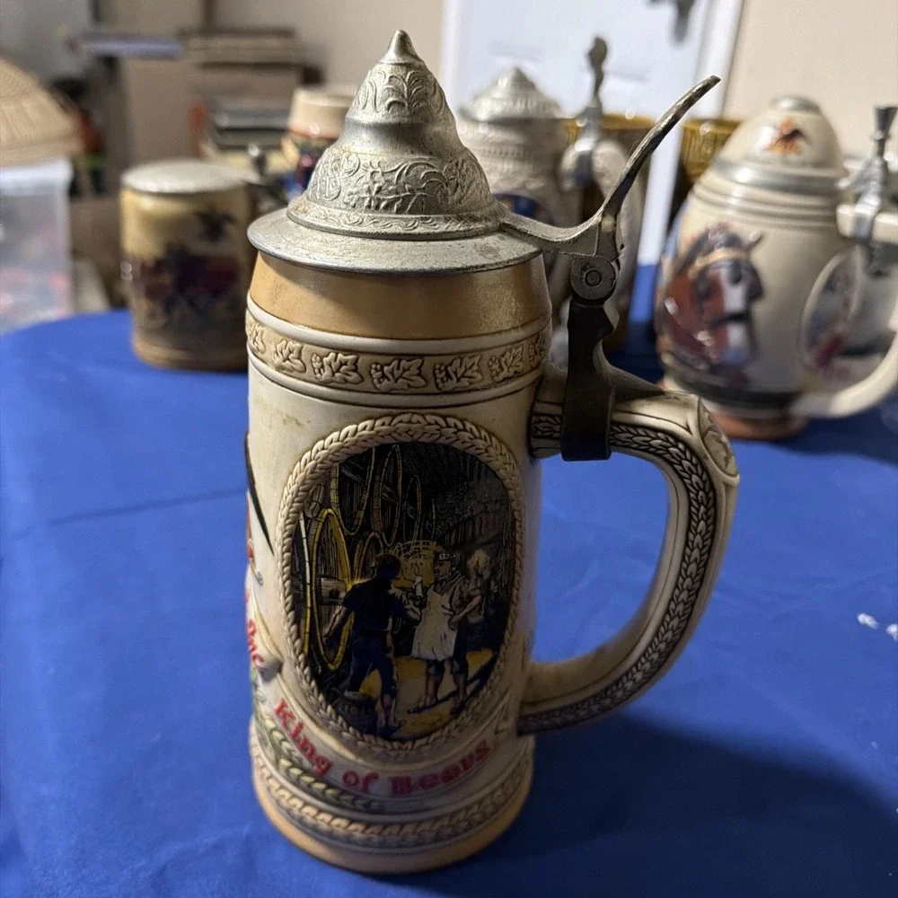 BUDWEISER ANHEUSER BUSCH STEIN 